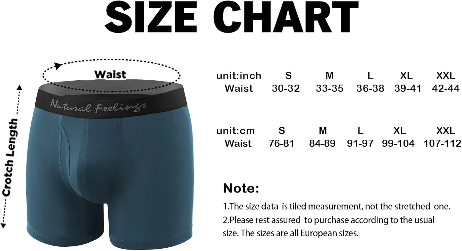5Mayi Modal Mens Boxer Briefs Breathable Boxer Briefs Underwear for Men Pack S M L XL XXL