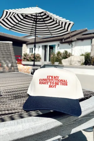 Constitutional Right Trucker Hat Formal top