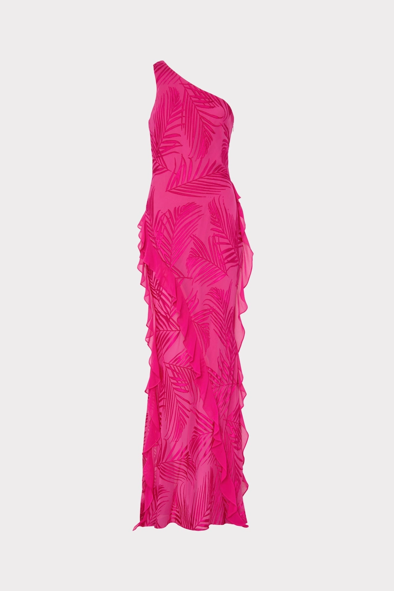 Ryanna Chiffon Devore Dress Silk Flow