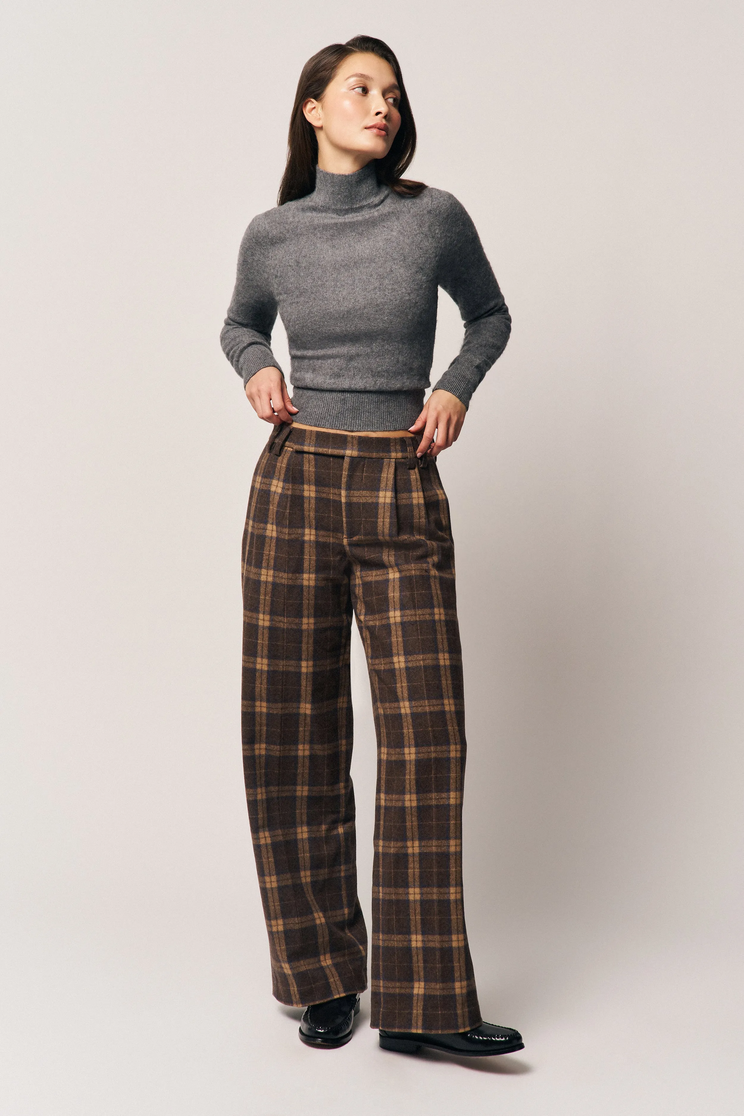 Laser cut Willow Tartan Pant