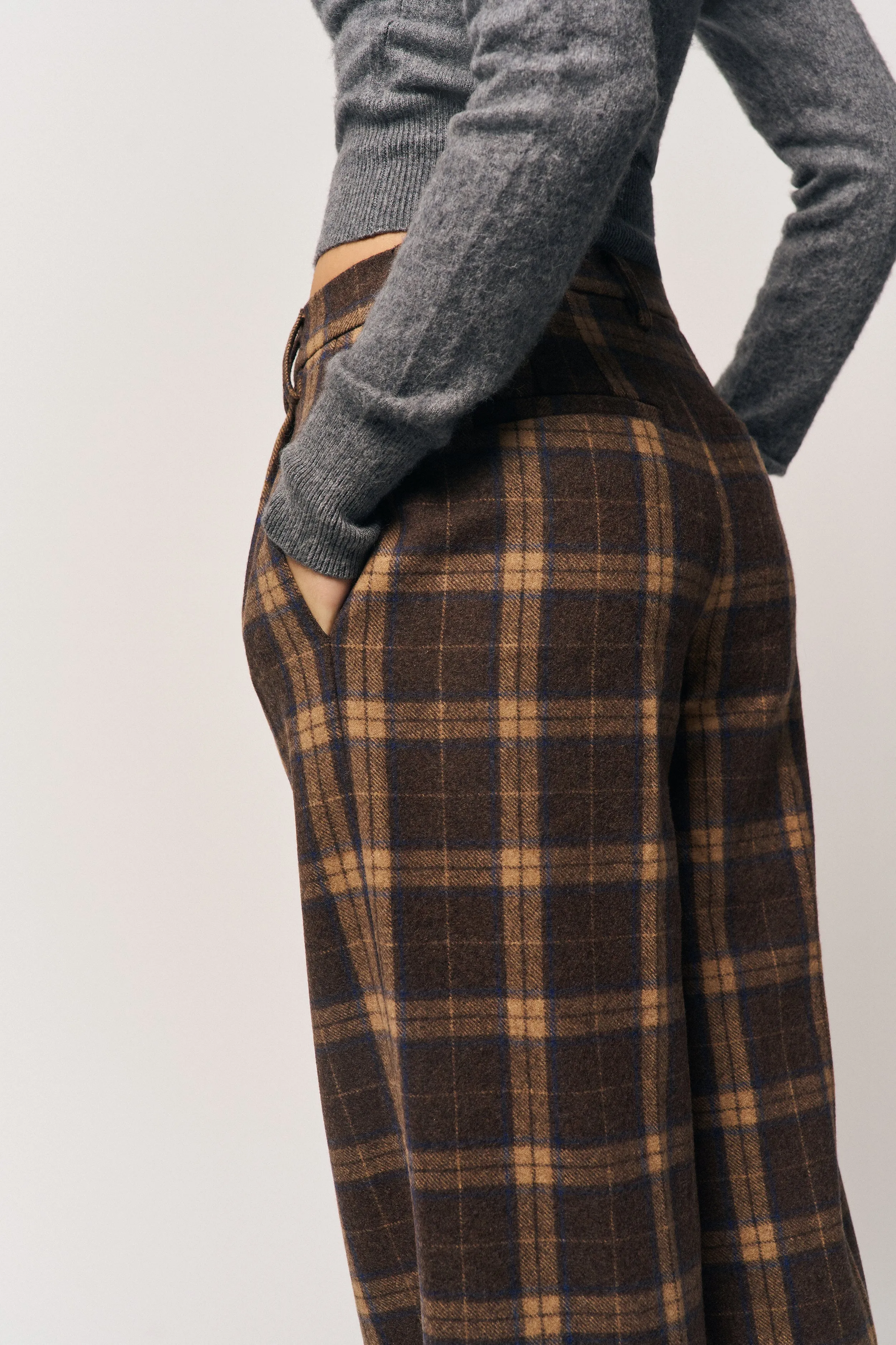 Soft Material SustainableManufacturing Willow Tartan Pant