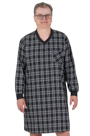 Adaptive Nightshirt - Stewart | Black