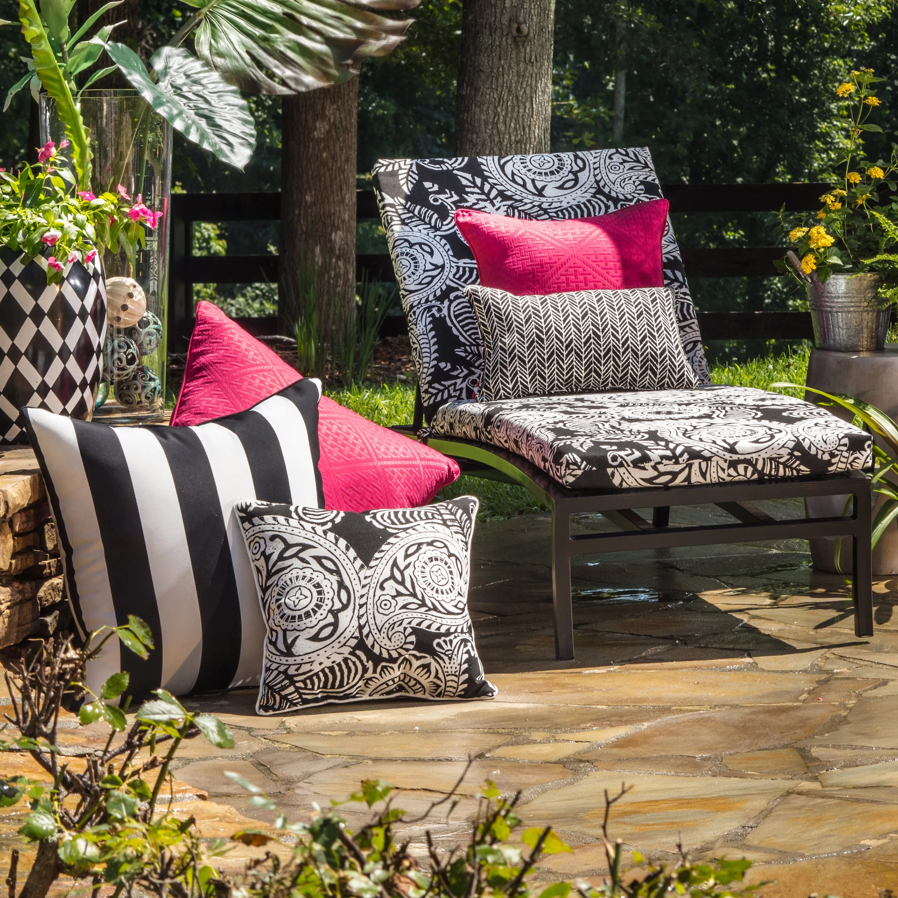 Addie Night Chaise Lounge Cushion 80X23X3