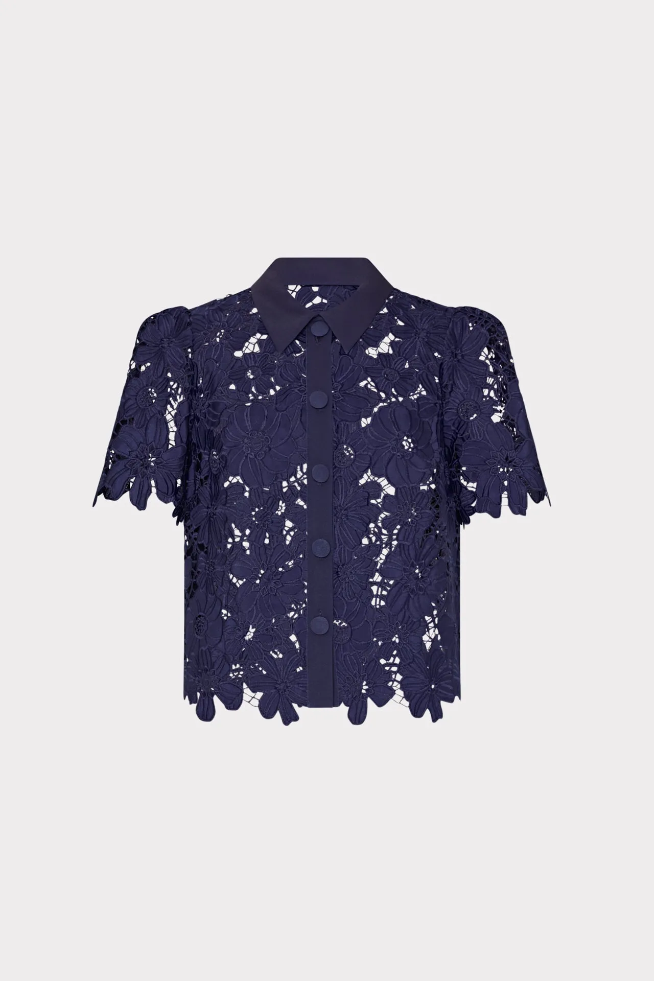 Zero Waste Production Label Easy Fit Addison Roja Lace Top