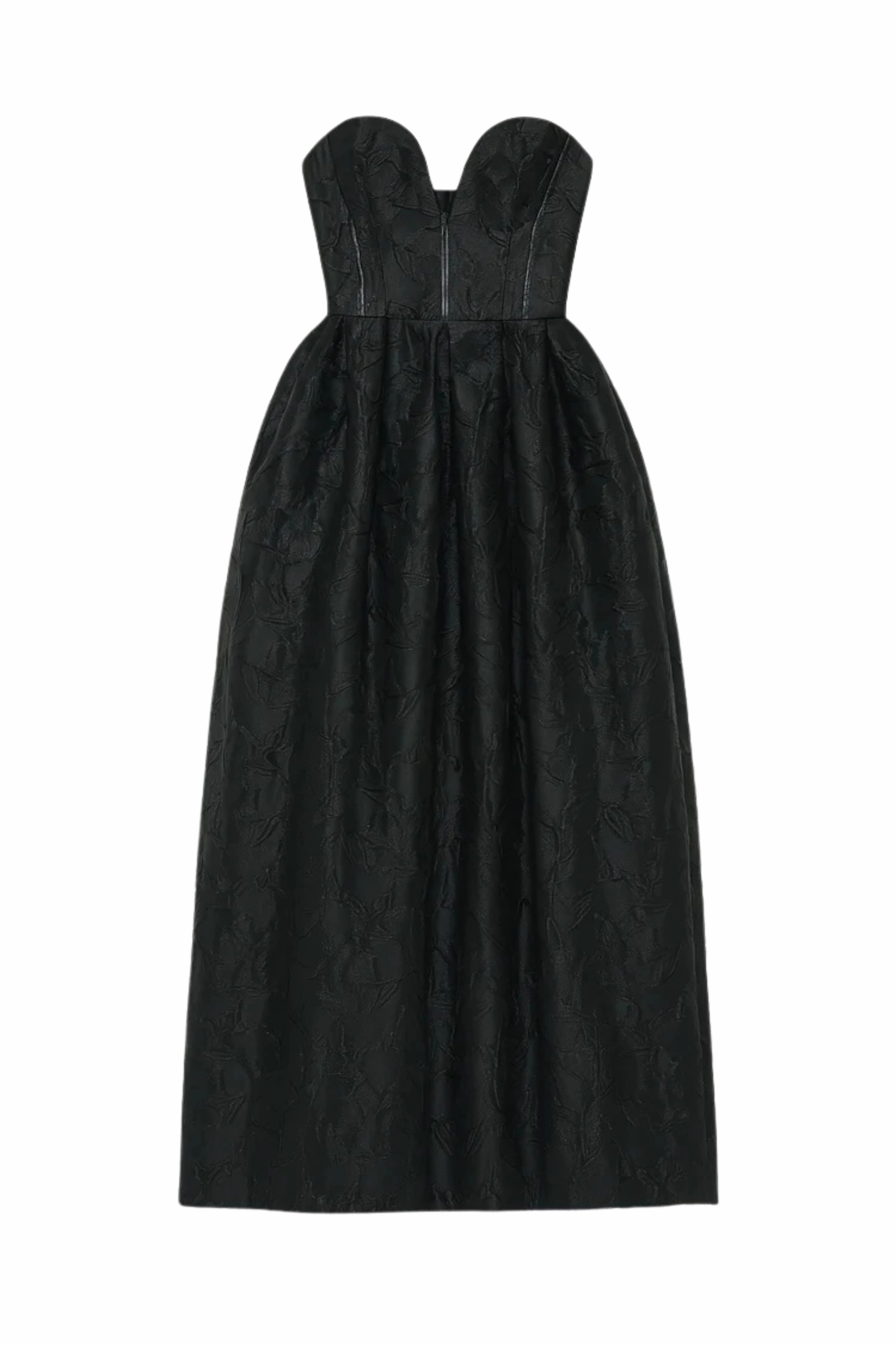 Adeena Bustier Gown City Mood Drawstring-Closure