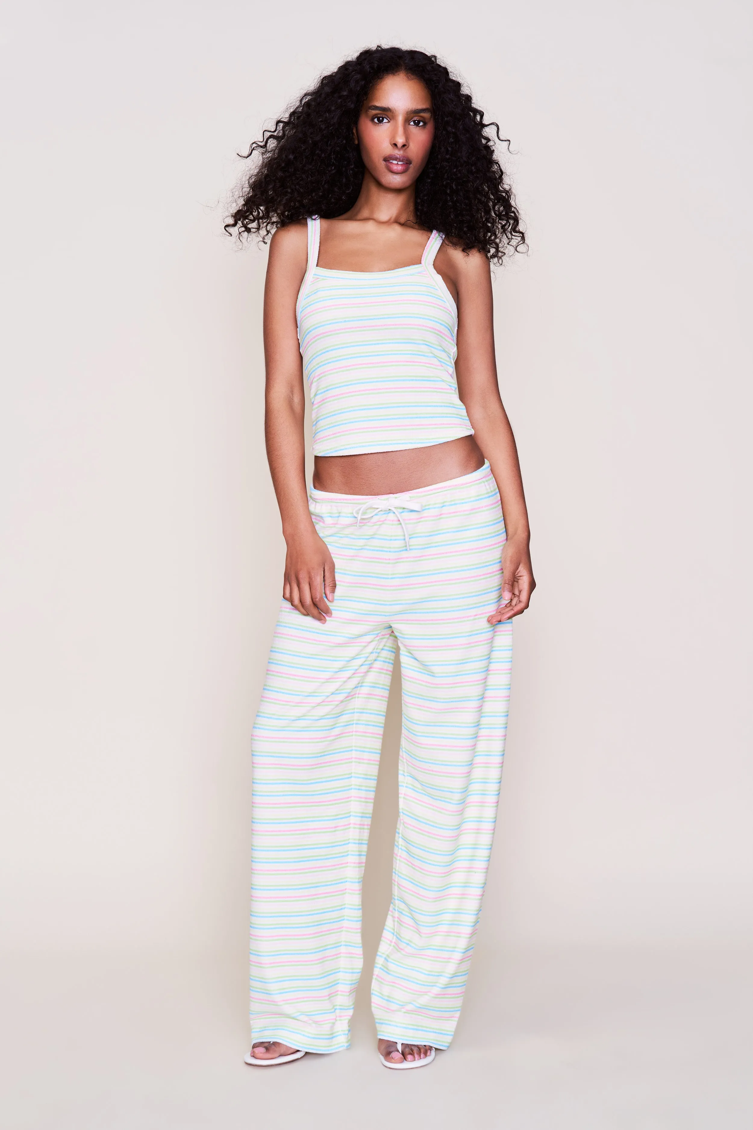 Dani Terry Pant Soft Fabric Sporty Touch