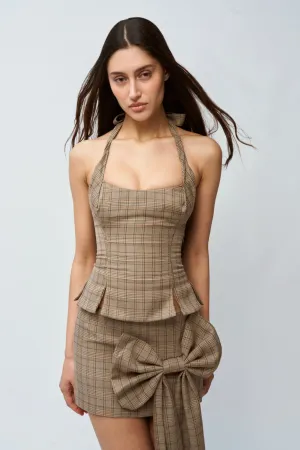 Thermal Regulation Technology Twisted Halter Top