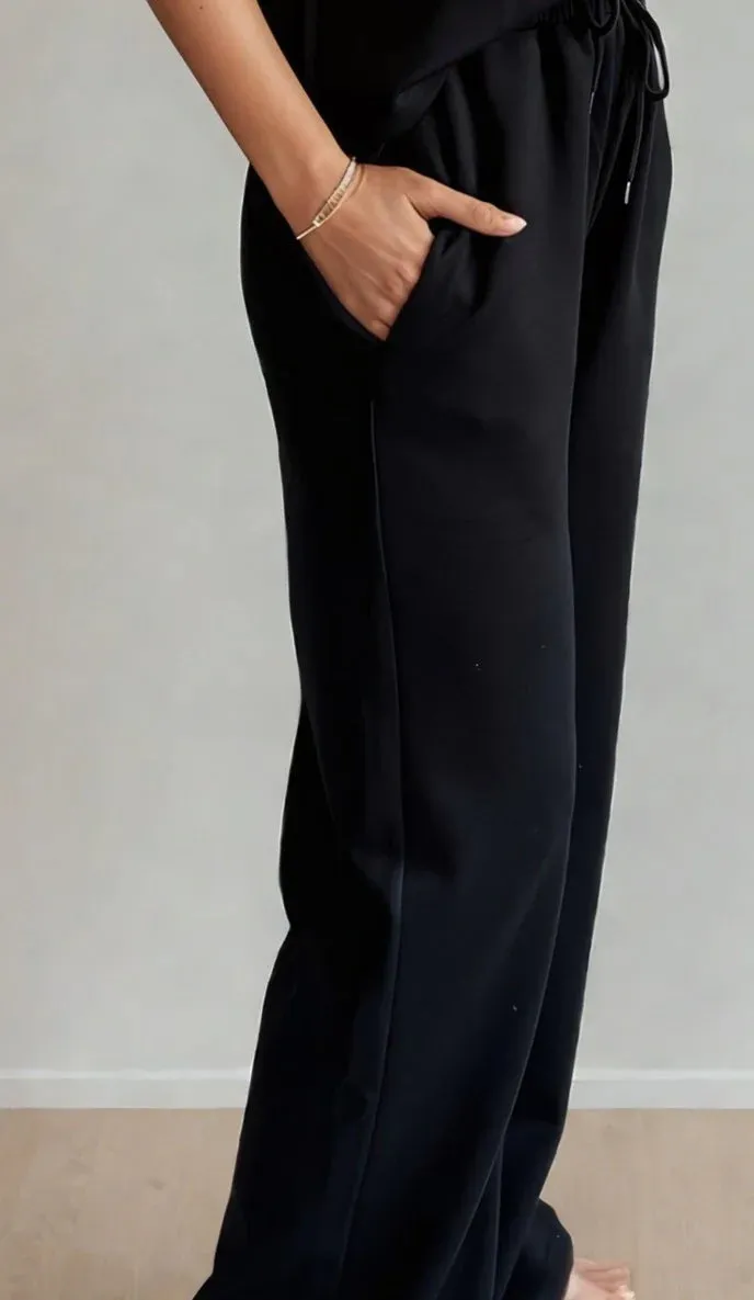 Adora Luxeflow Leg Pant | Black