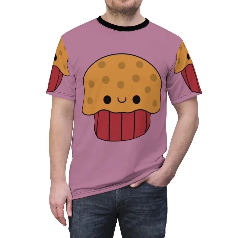 Adorable Muffin Kawaii Cartoon T-Shirt