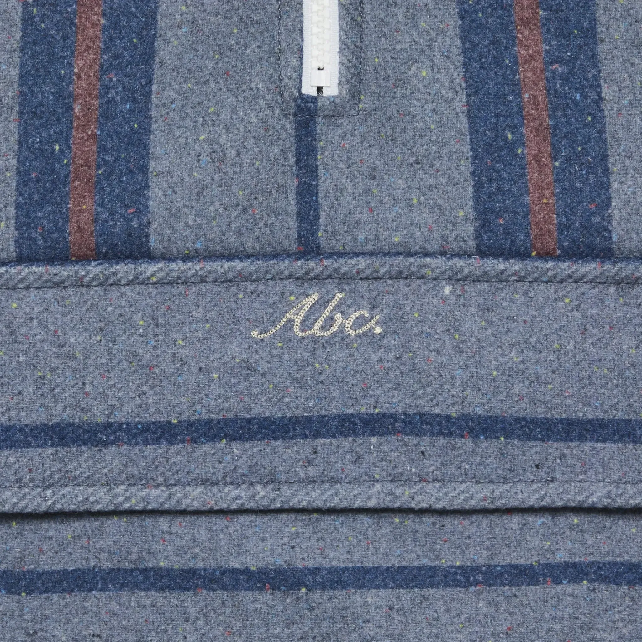 Advisory Board Crystals "Baja" Striped Hoodie (Blue)