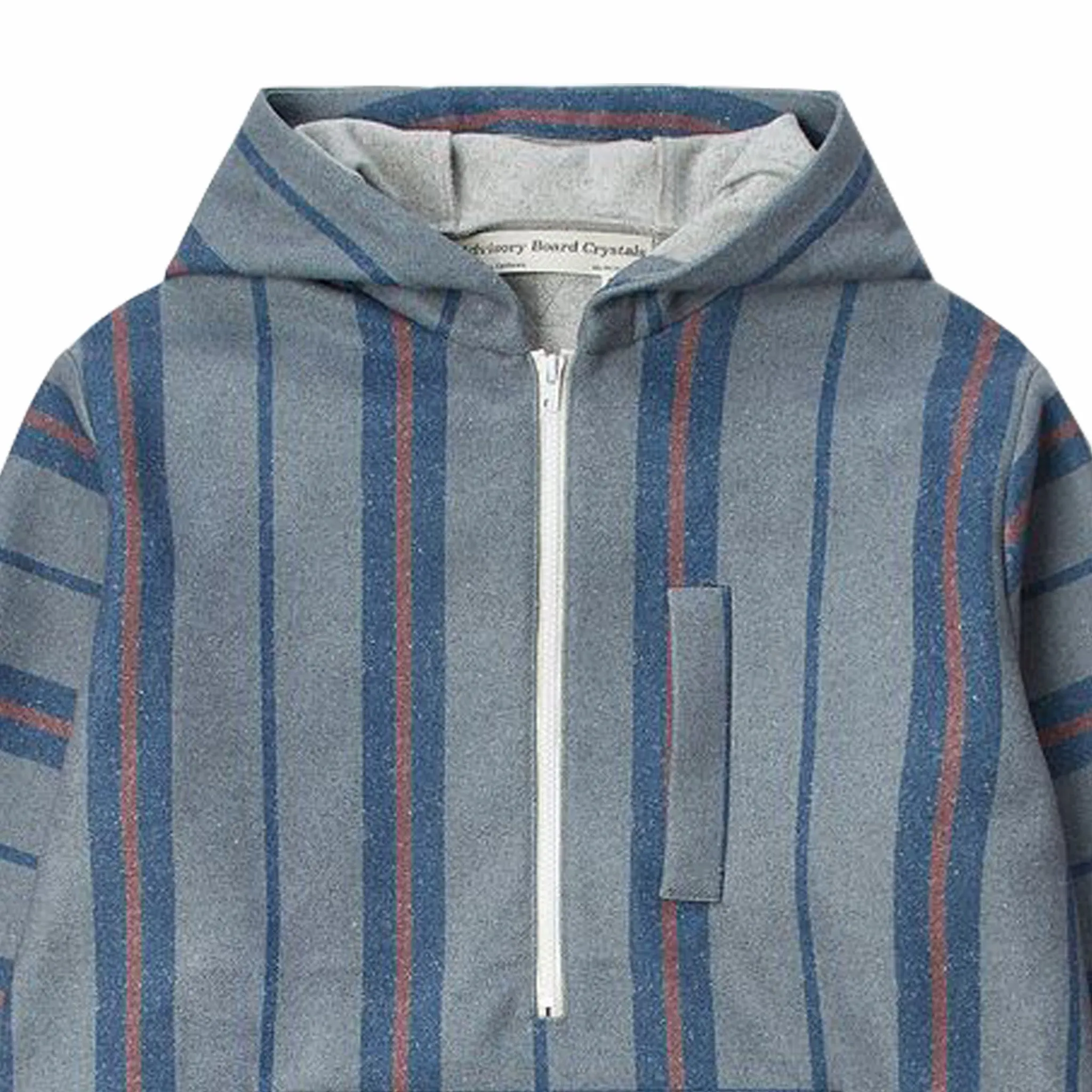 Advisory Board Crystals "Baja" Striped Hoodie (Blue)