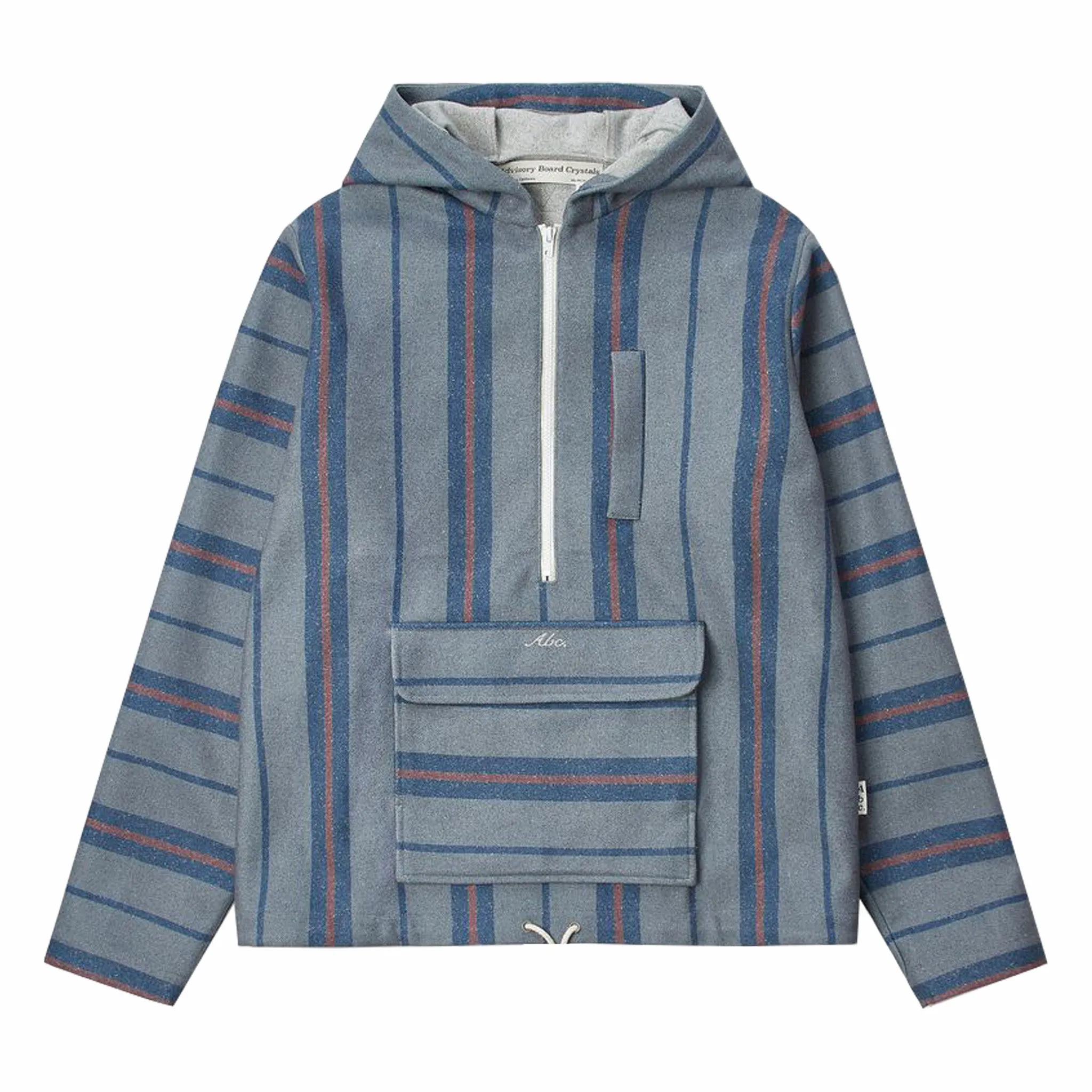 Advisory Board Crystals "Baja" Striped Hoodie (Blue)