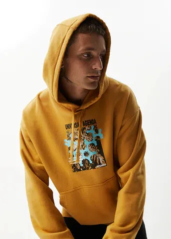 Afends Universal Graphic Hoodie - Mustard