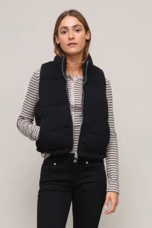 Alistair Cable Puffer Vest Soft Touch Active Design