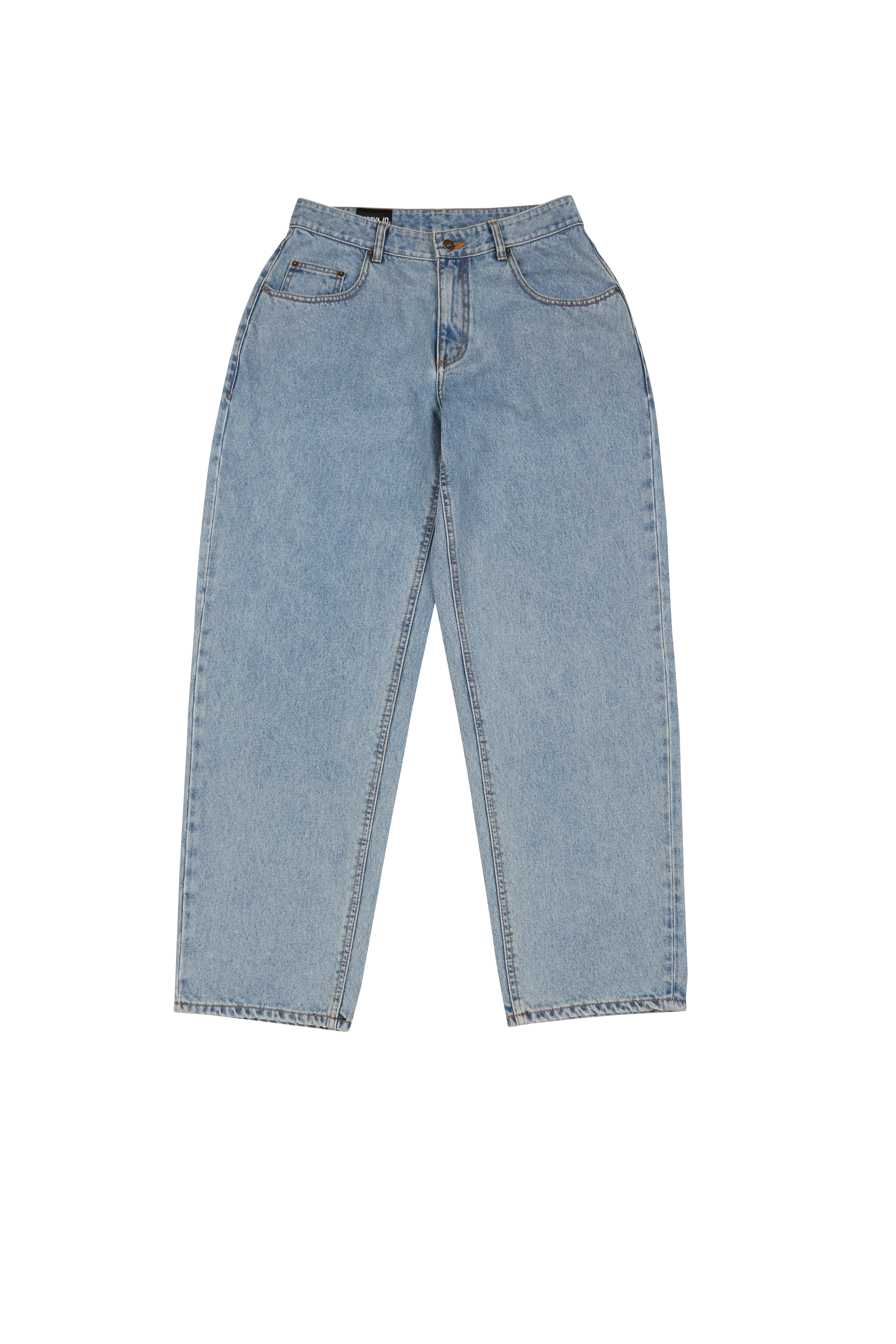 Ajobyajo Washed Baggy Jeans