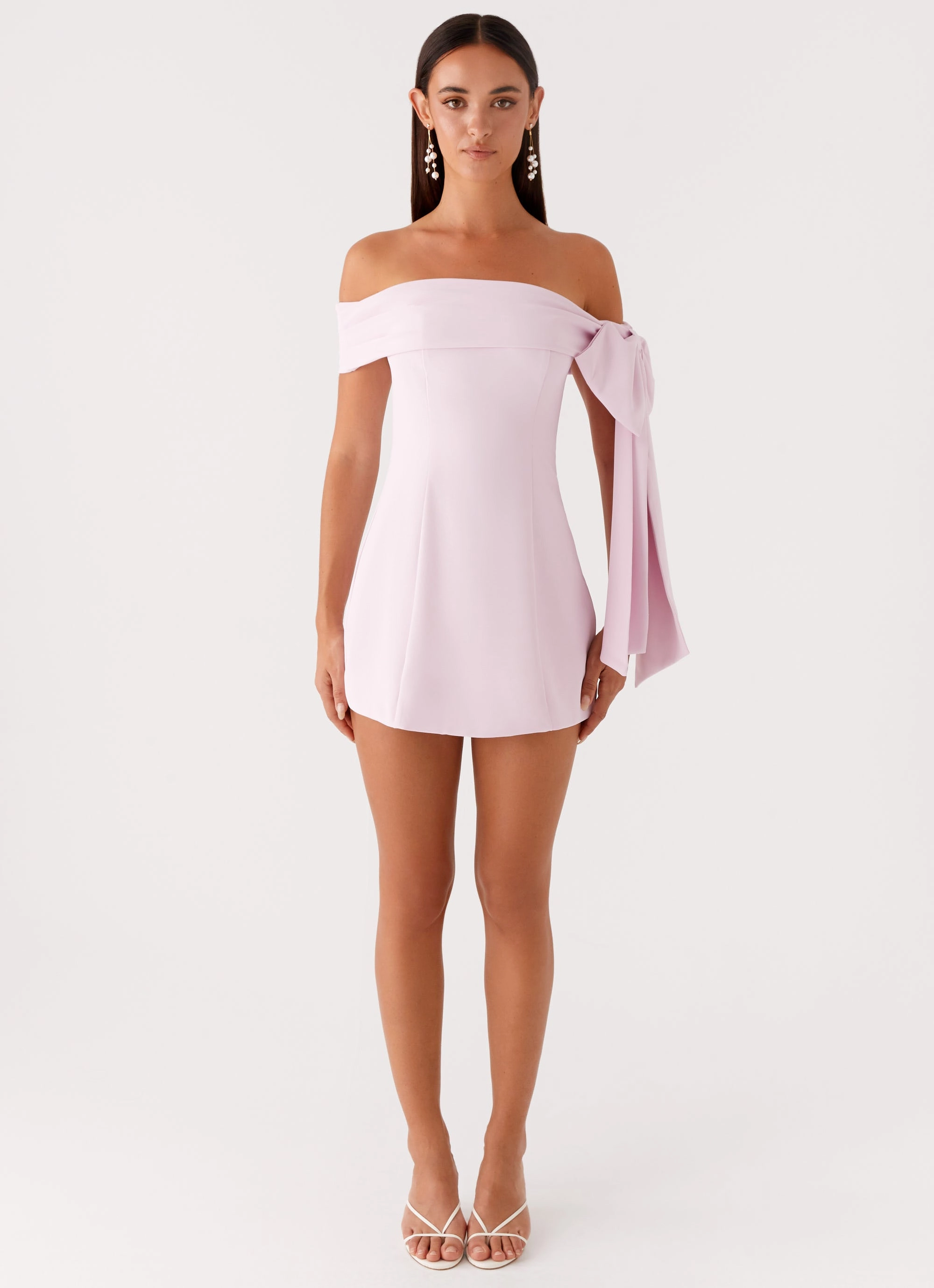 Akari Mini Dress - Pink Limited Edition natural fiber