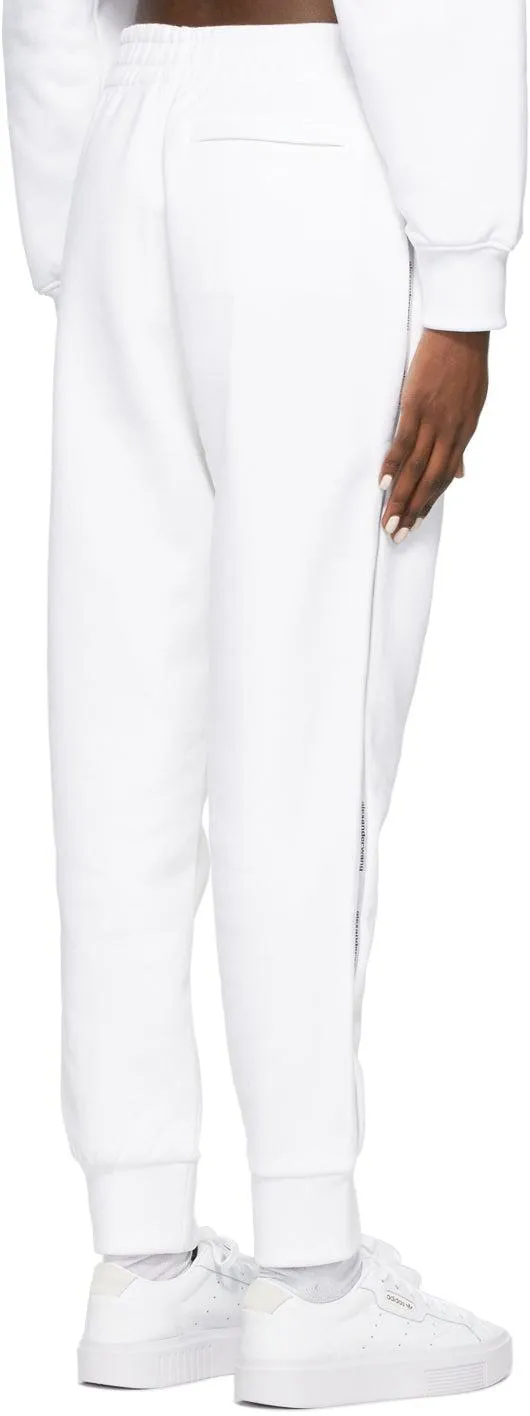alexanderwang.t White Logo Tape Lounge Pants