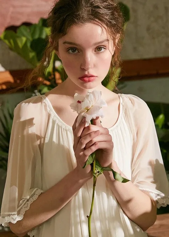 Alexandra's Dainty Sleeve Nightgown