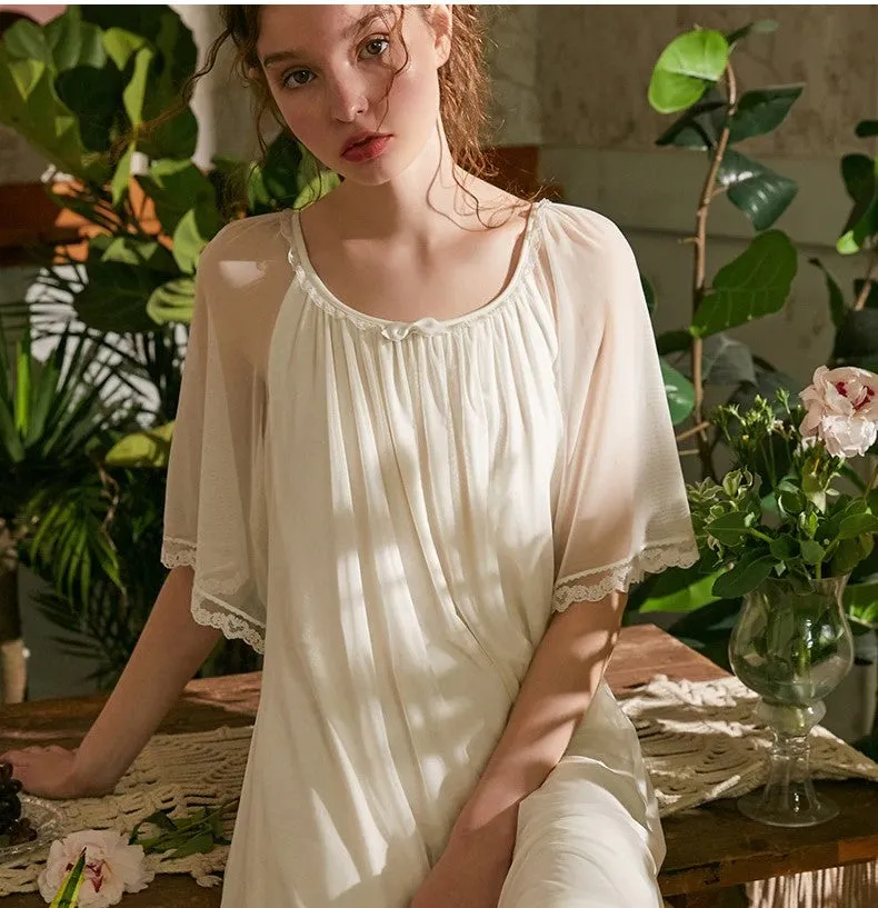 Alexandra's Dainty Sleeve Nightgown