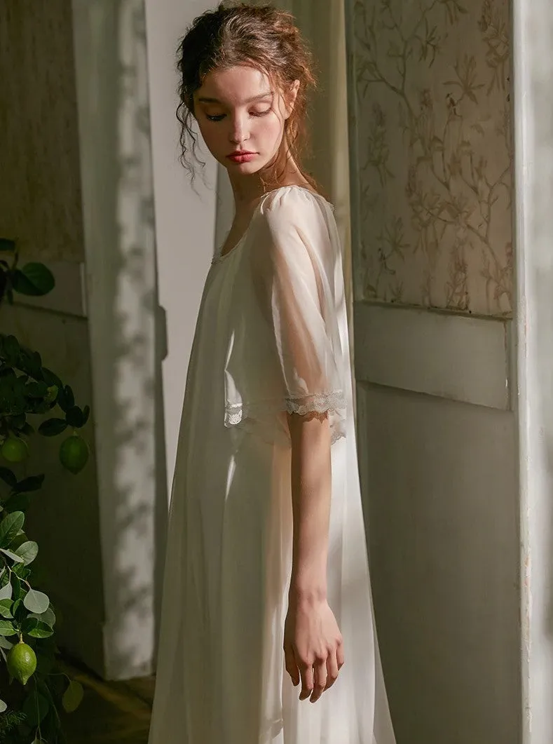 Alexandra's Dainty Sleeve Nightgown