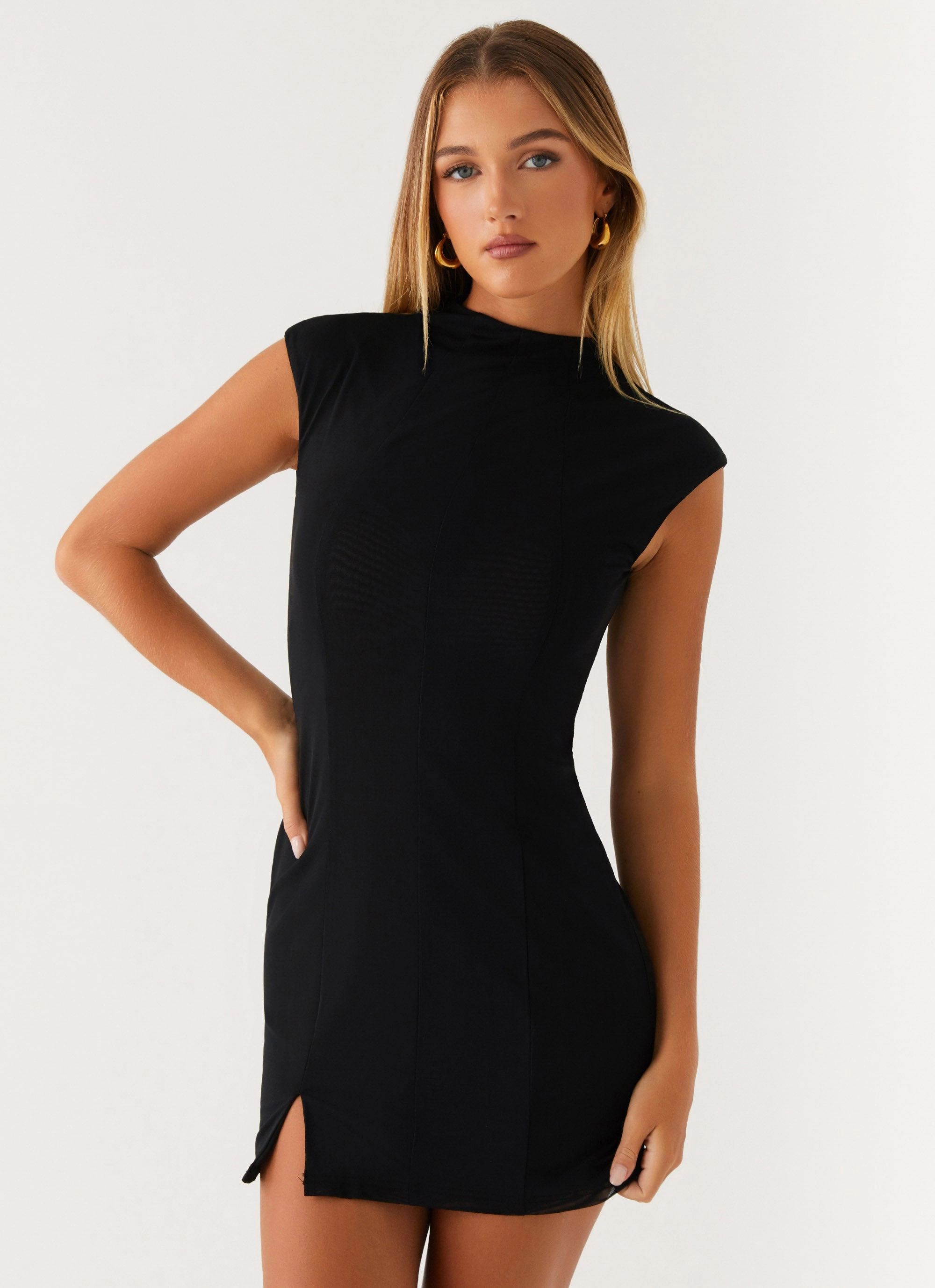 Outfit Shot Alias Mini Dress - Black
