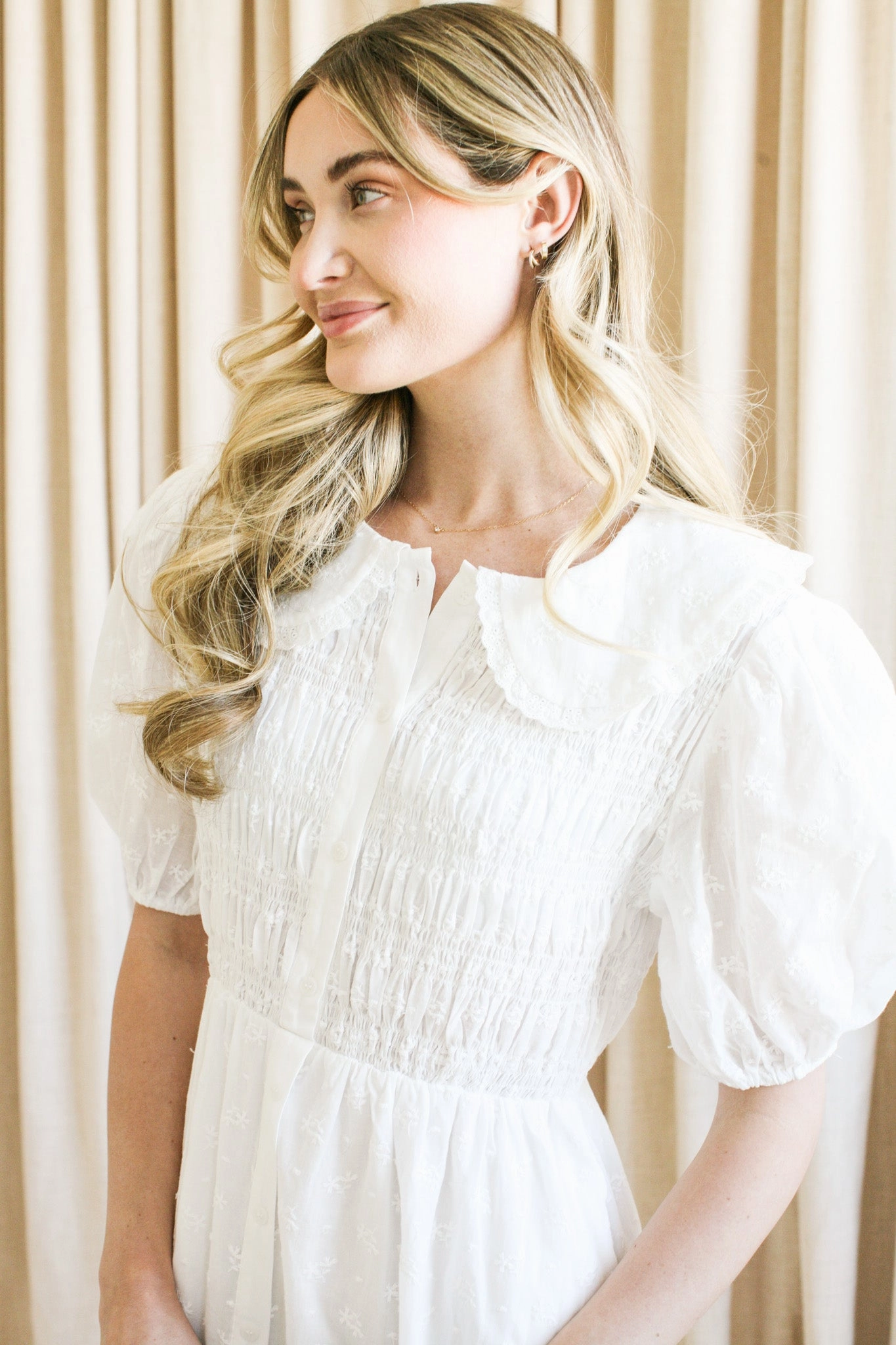 Relaxed Mood Alice Collared Midi Dress