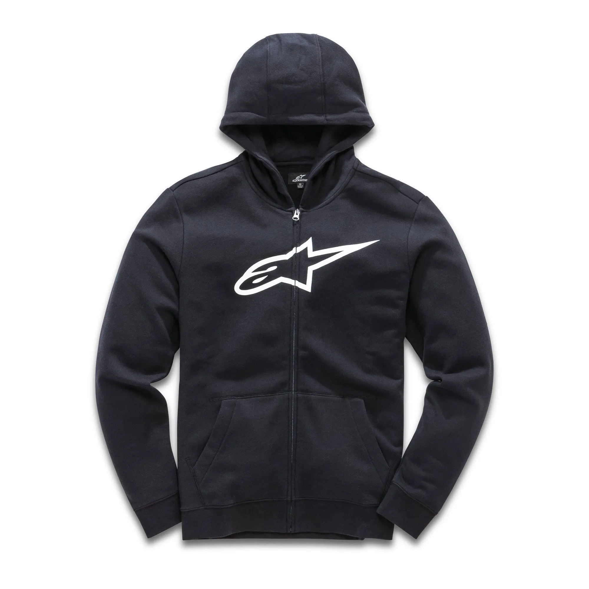 ALPINESTARS YOUTH AGELESS FLEECE BLACK/WHITE XS 3038-53010-1020-XS