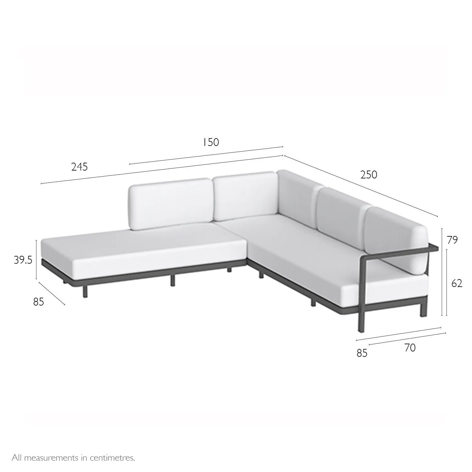Alura Lounge Sofa Set Six