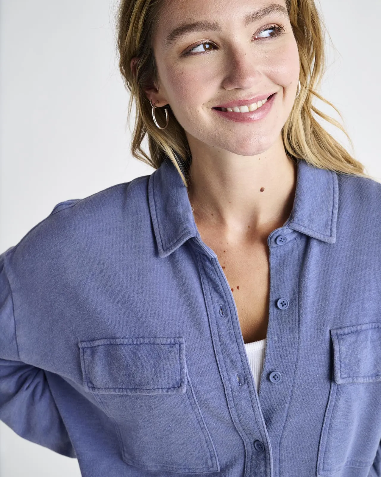Amara Pocket Button Down Shirt