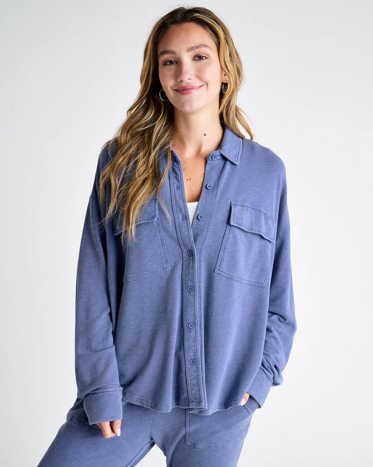 Amara Pocket Button Down Shirt