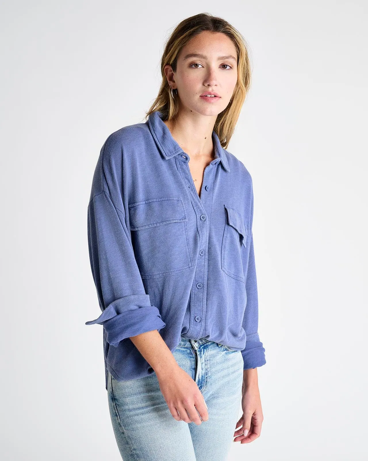 Amara Pocket Button Down Shirt