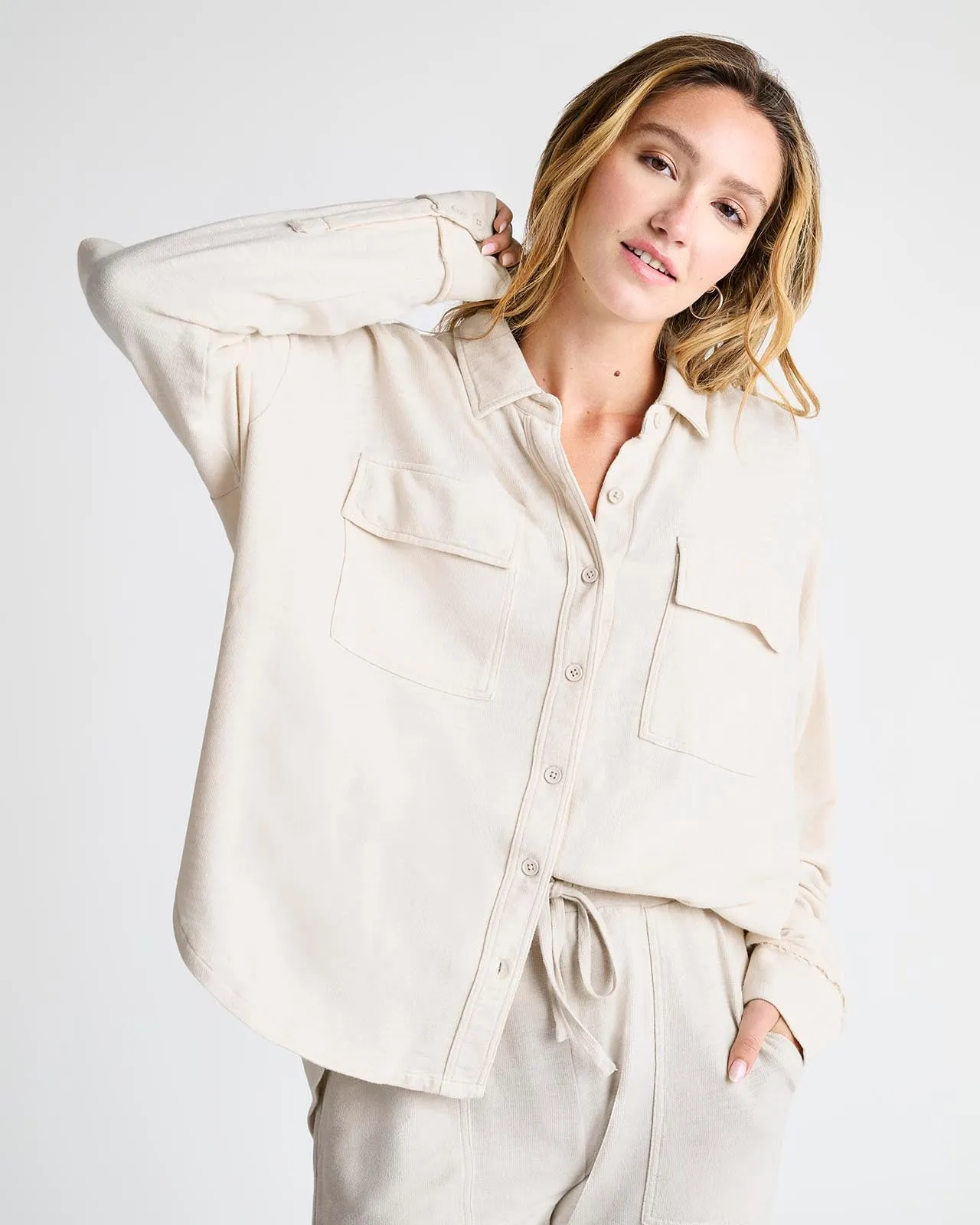 Amara Pocket Button Down Shirt