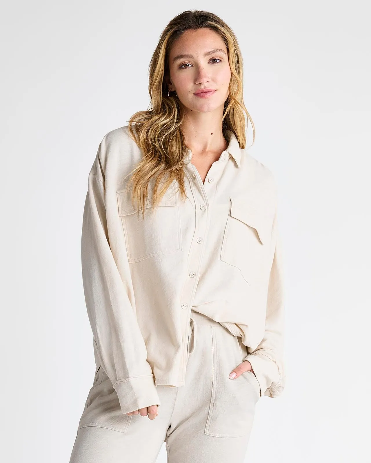 Amara Pocket Button Down Shirt