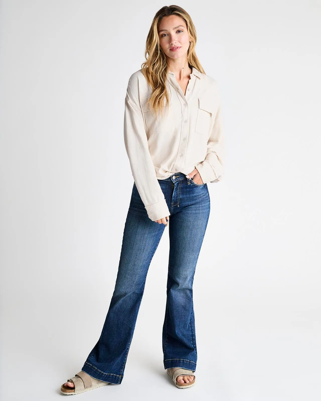 Amara Pocket Button Down Shirt