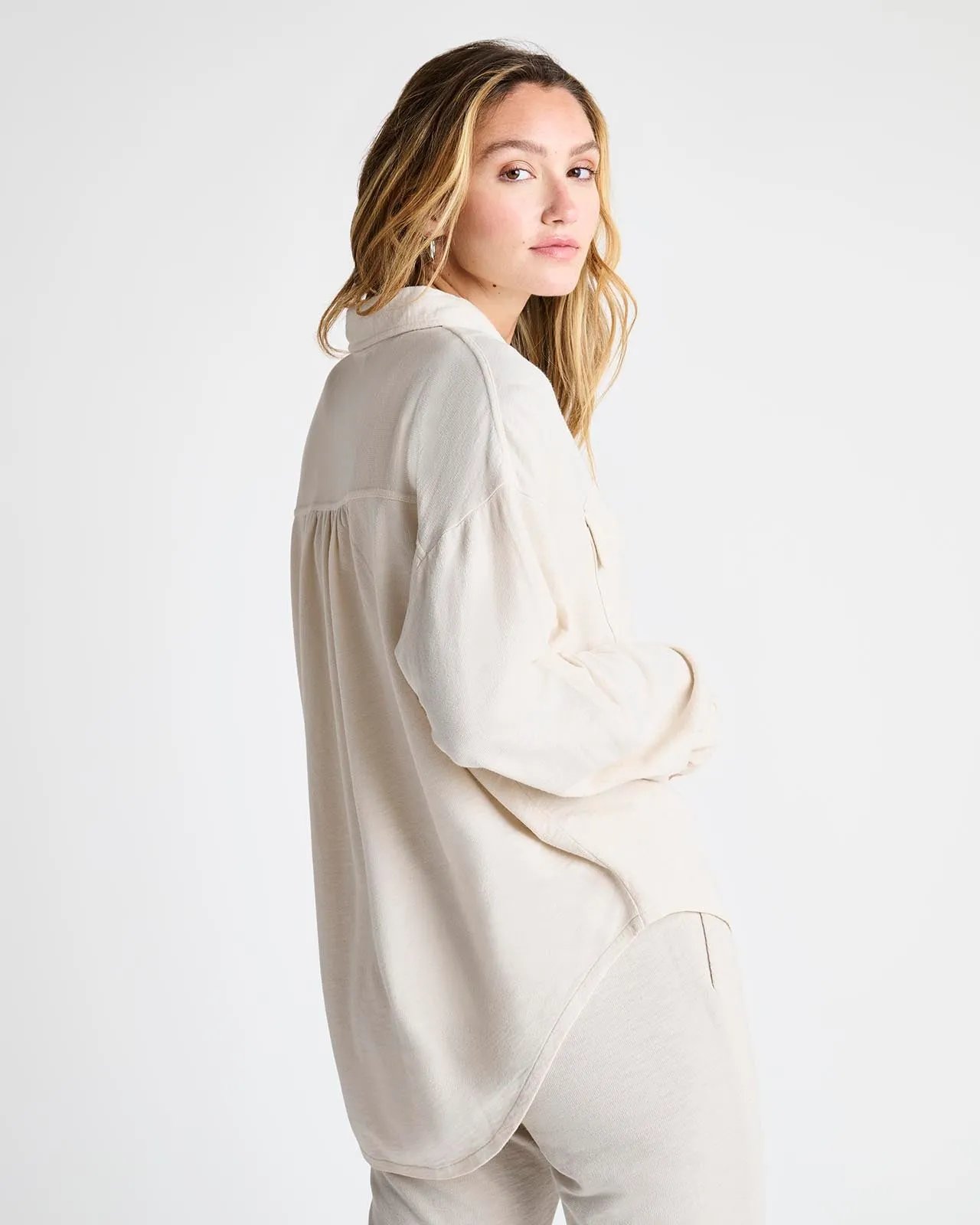 Amara Pocket Button Down Shirt