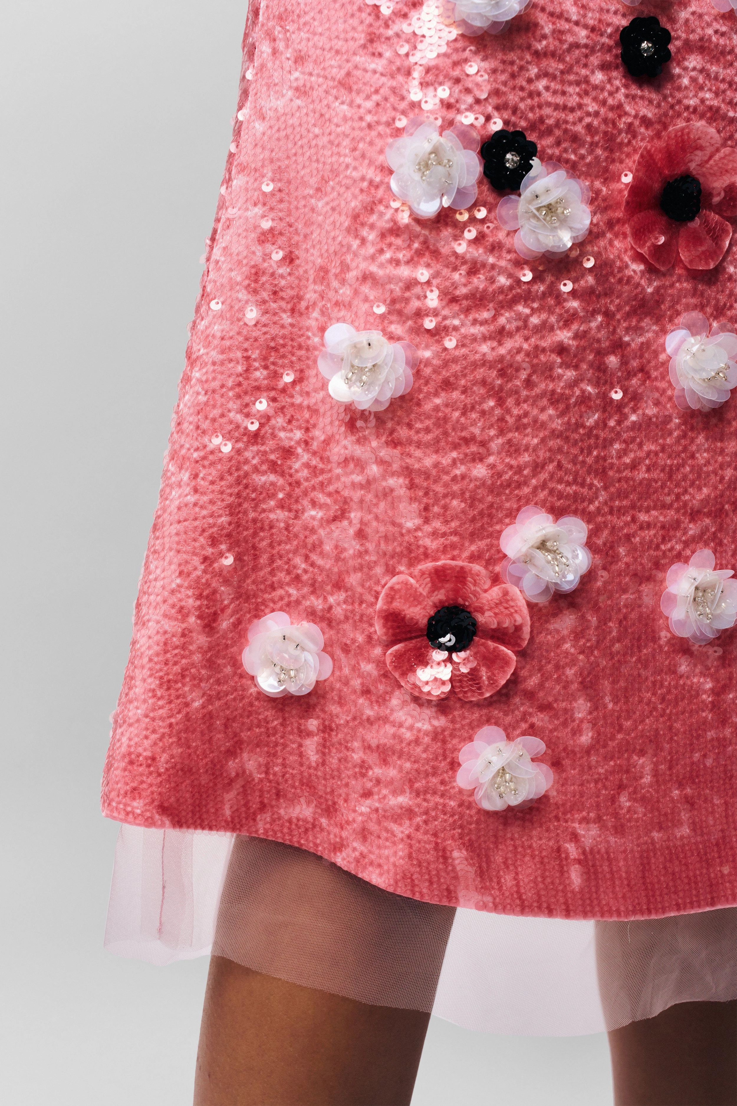 Ambroise Sequin Skirt Fashion Week Ready