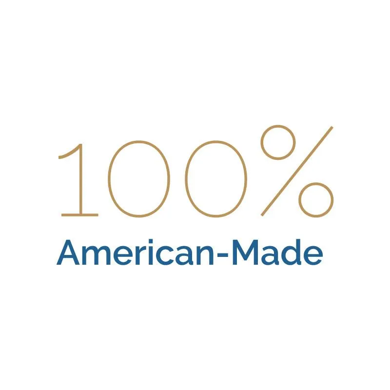 American Made 100% Cool Flow Cotton Robe - Pure White