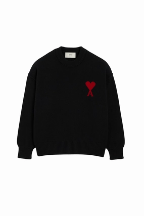 Ami De Coeur Crewneck Sweater Wardrobe Classic