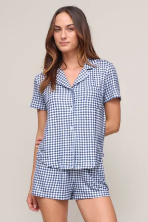CrossBackDesign Amy Gingham Top