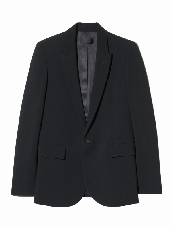 beach bonfire Timeless Design Anabel Tailored Jacket in Black