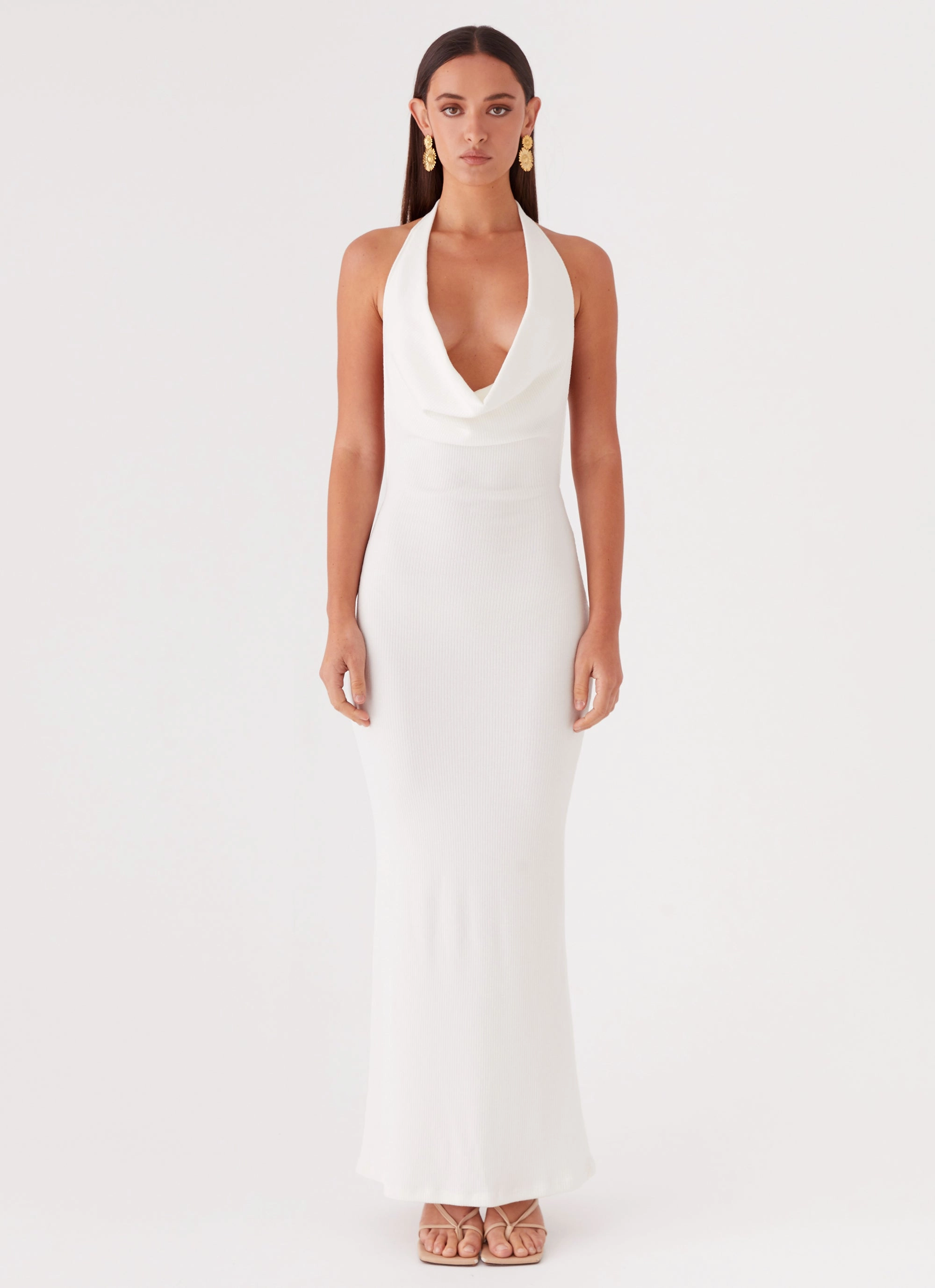 Quick Match Anella Maxi Dress - White