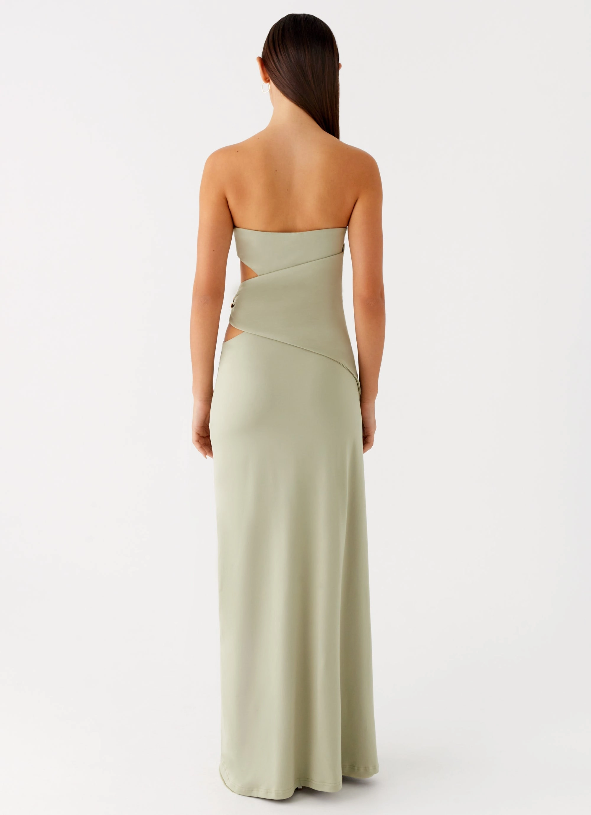 WrinkleResistantFinish Effortless Layer Wear Anetta Maxi Dress - Sage