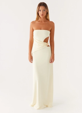 Glamorous look Anetta Maxi Dress - Yellow