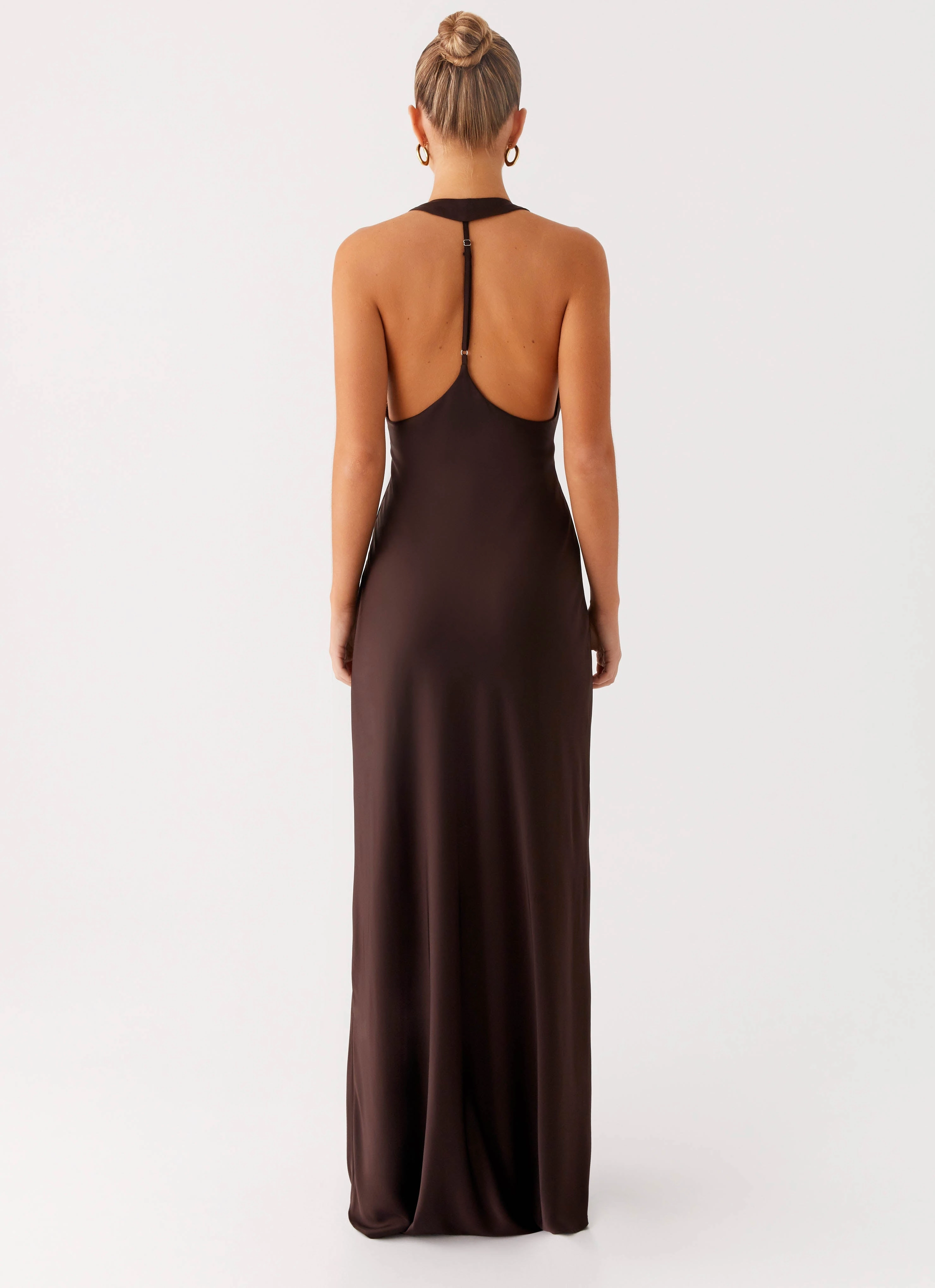 Angie Maxi Dress - Chocolate Effortless Comfort Layered Style