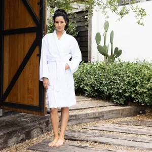 Angove Cotton Bathrobe White