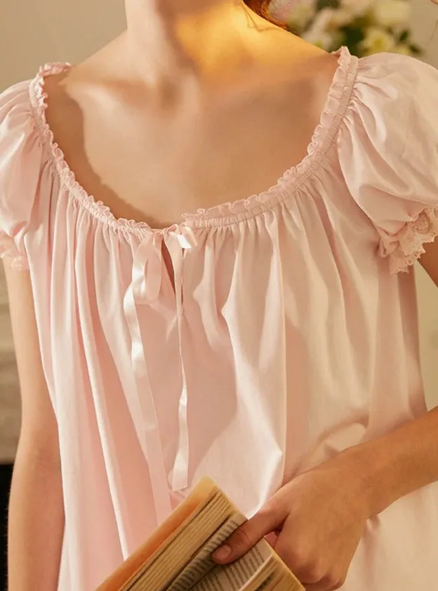 Anika's Puff Sleeved Princess Pajama Set