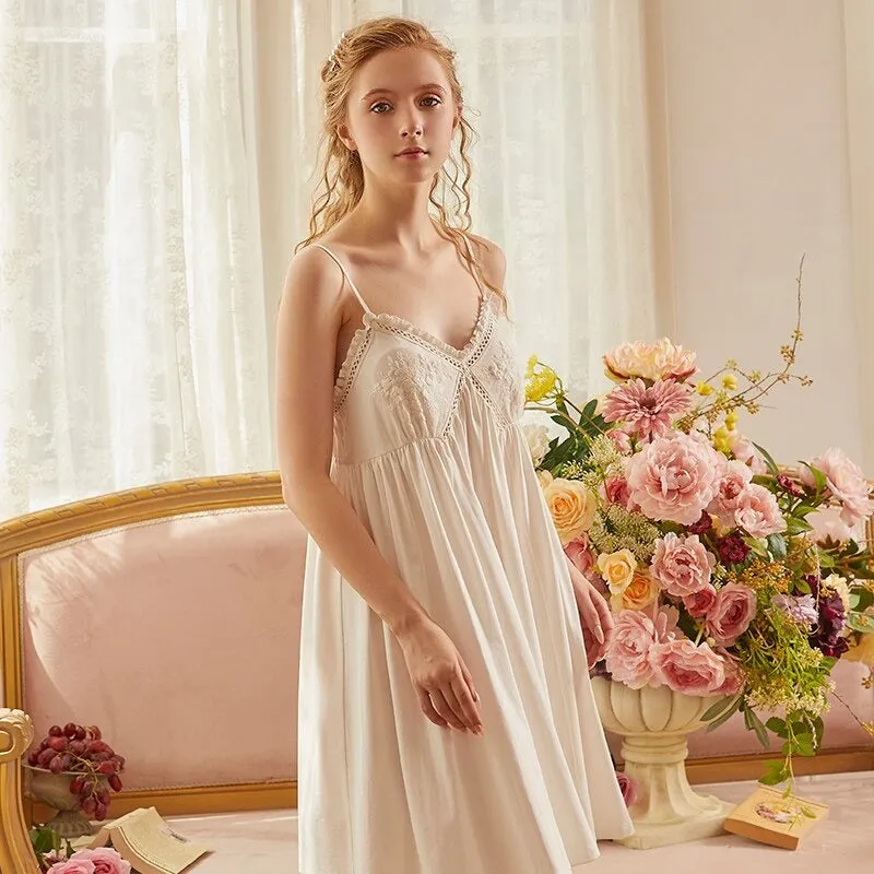 Anna's Spring Flower Nightgown