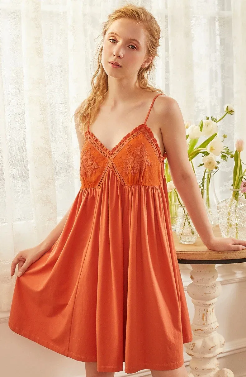 Anna's Spring Flower Nightgown