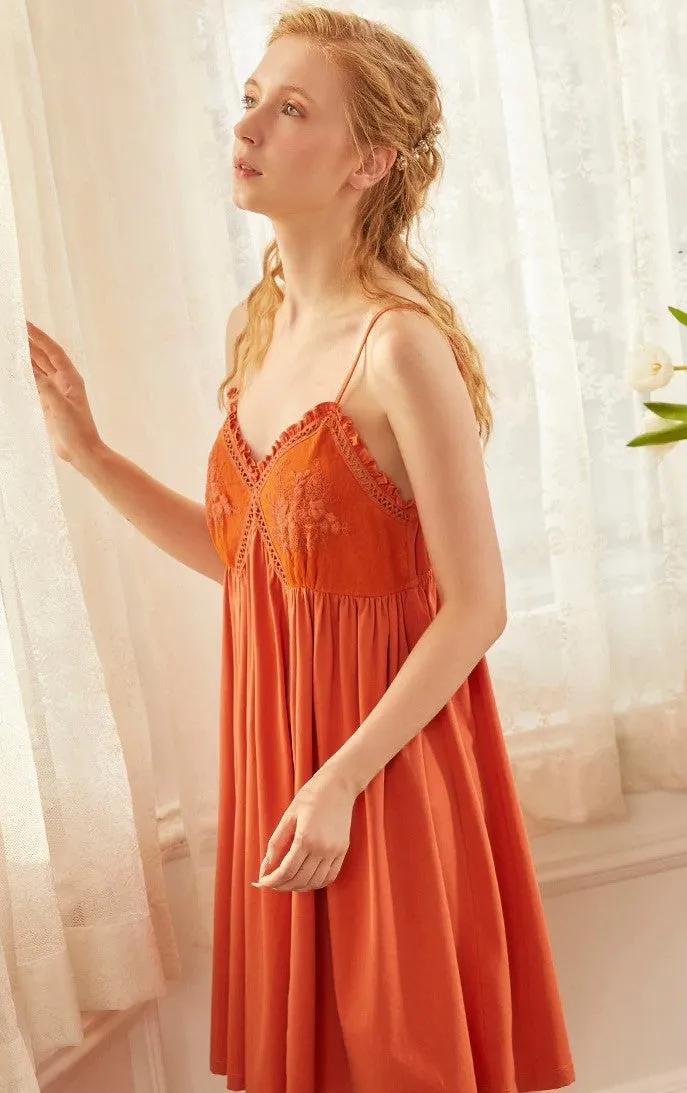 Anna's Spring Flower Nightgown