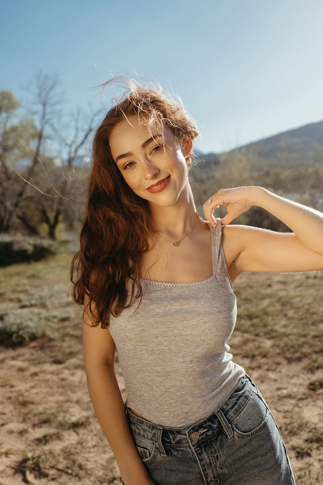 Fresh In Love Tank Oversized Fit SheerLayering
